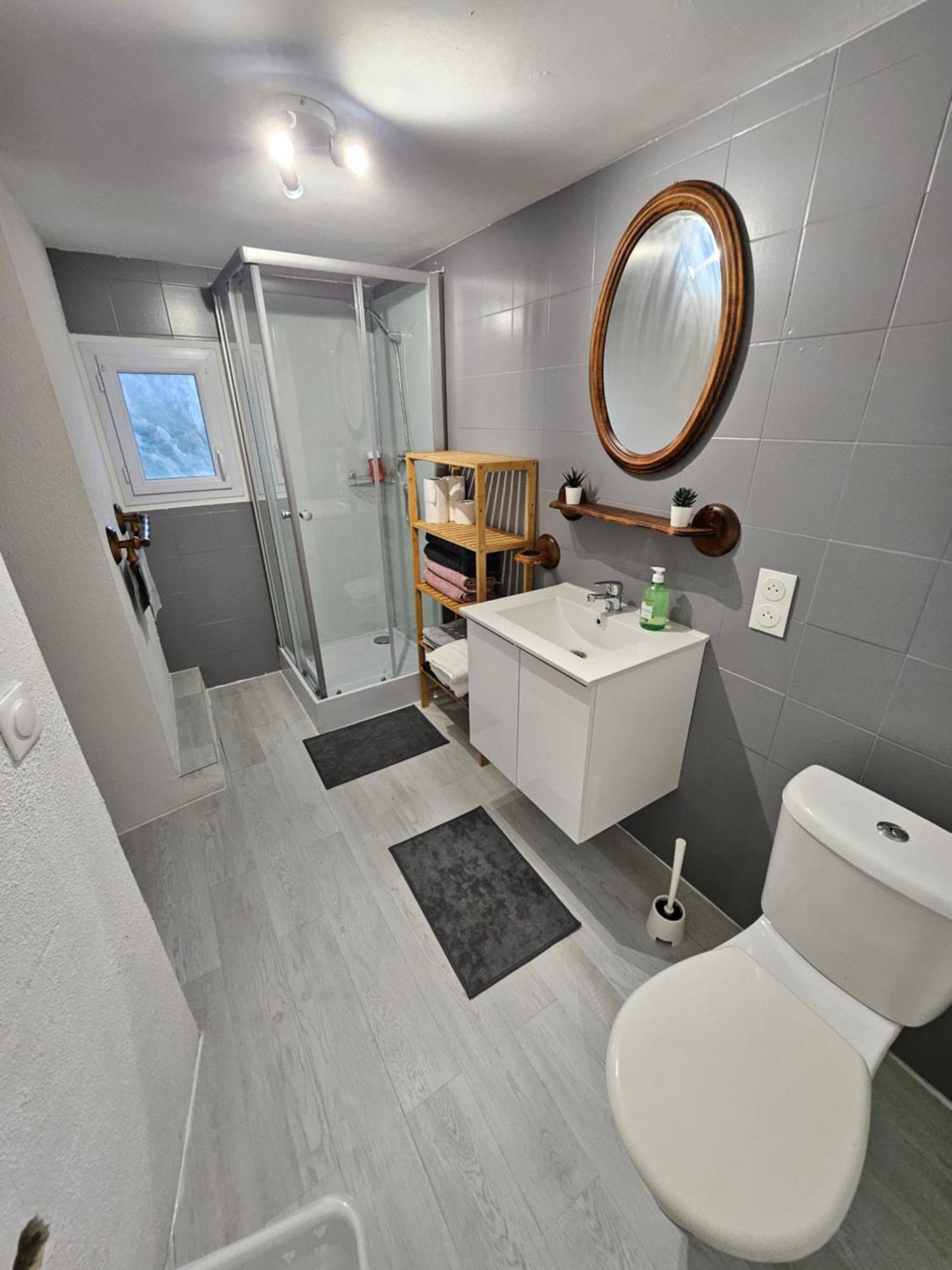 2 Pieces Au Calme Absolu Appartement Bonson  Buitenkant foto